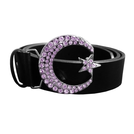 FALSE PURPLE "CRESCENT" BELT
